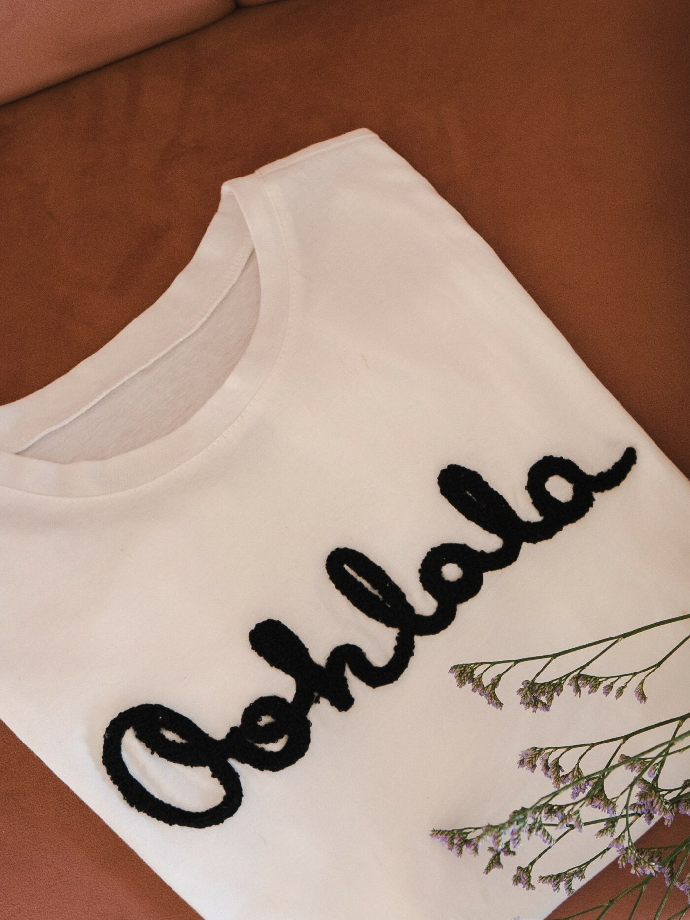 T-shirt Oohlala Blanc-Noir