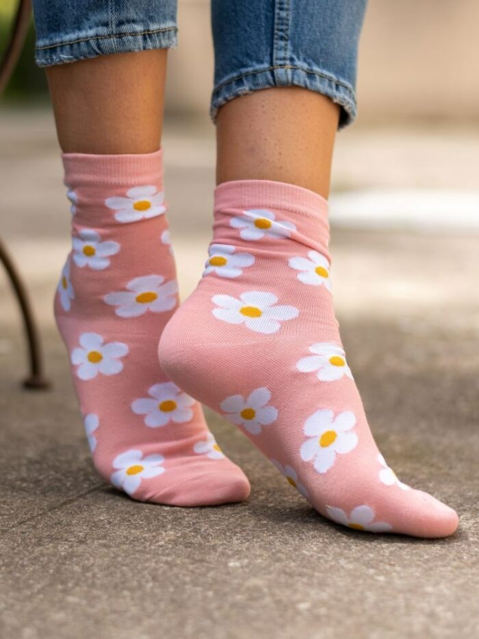 Chaussettes Rose 🌼